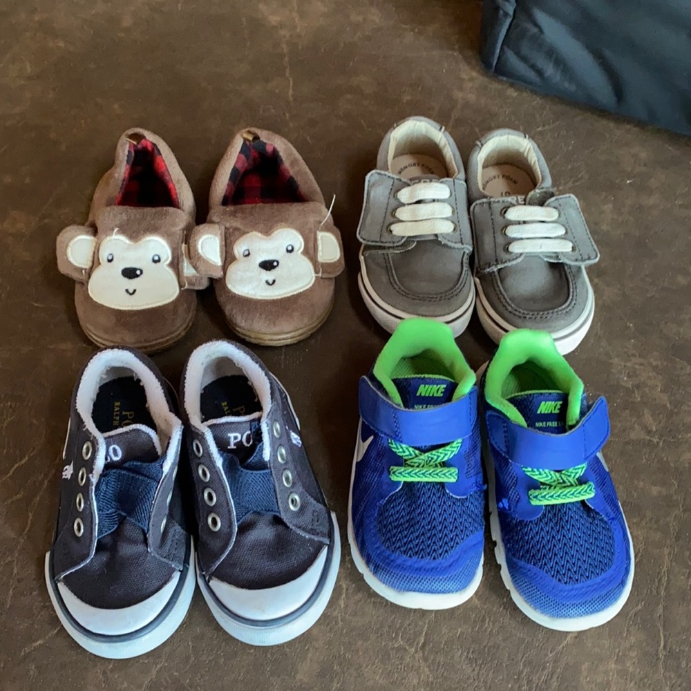 Boys Shoe Bundle (Nike, polo & sperry)